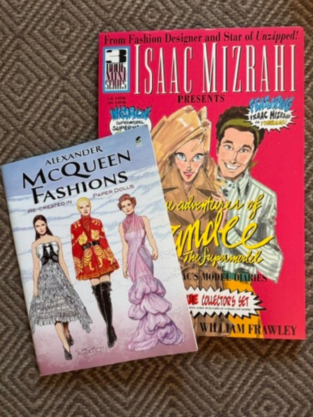 Paper Dolls for Isaac Mizrahi & Alexander McQueen